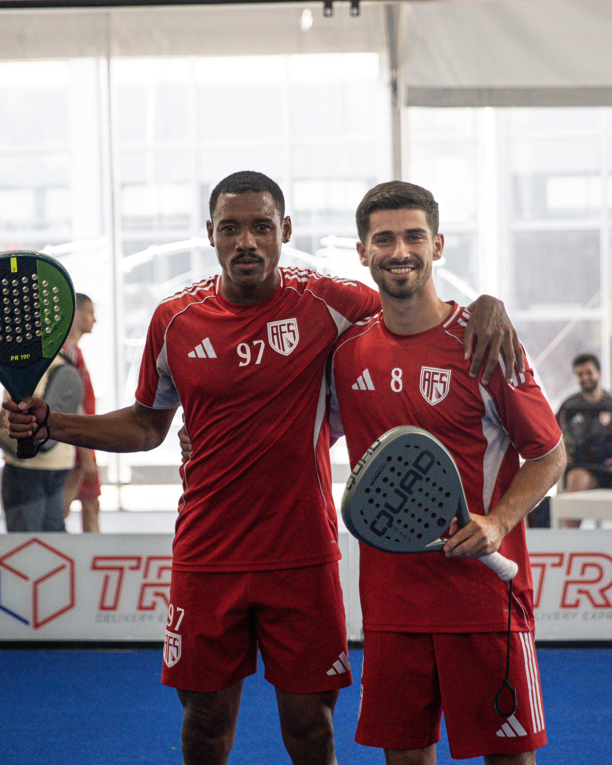 Dia de padel no Clube do Rio